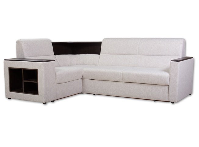 Мягкий угол с полкой, молочный
Мягкий угол с полкой, молочный