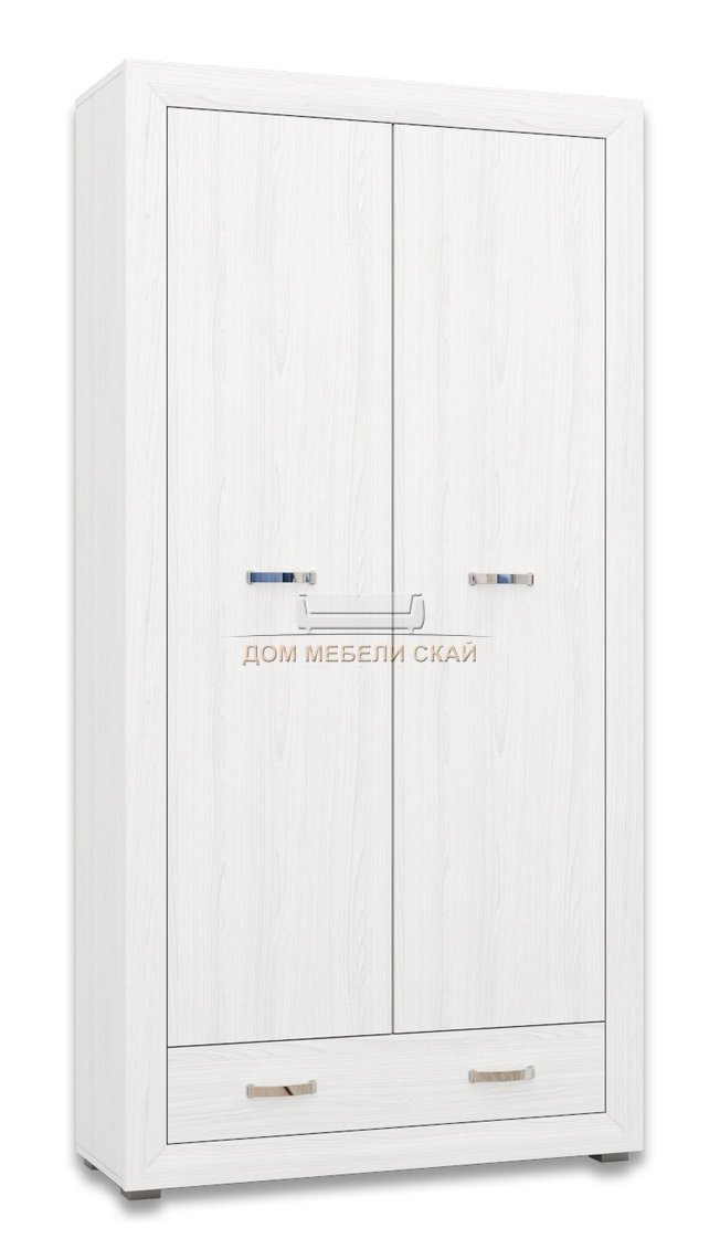 Шкаф 2-дверный Мальта с ящиком SZF2D1S, лиственница