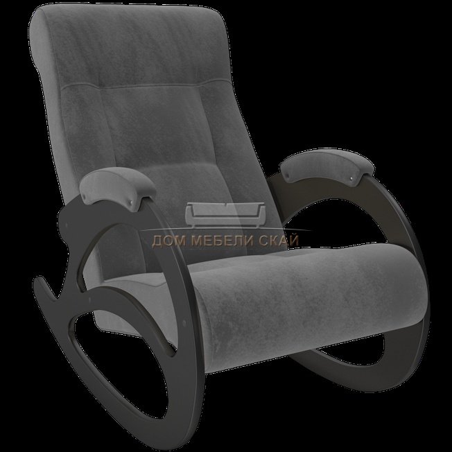 Кресло-качалка Модель 4 б/л, венге/verona antrazite grey