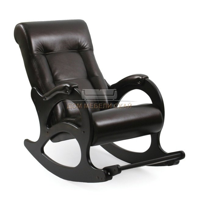 Кресло-качалка Модель 44 б/л, венге/oregon perlamutr 120