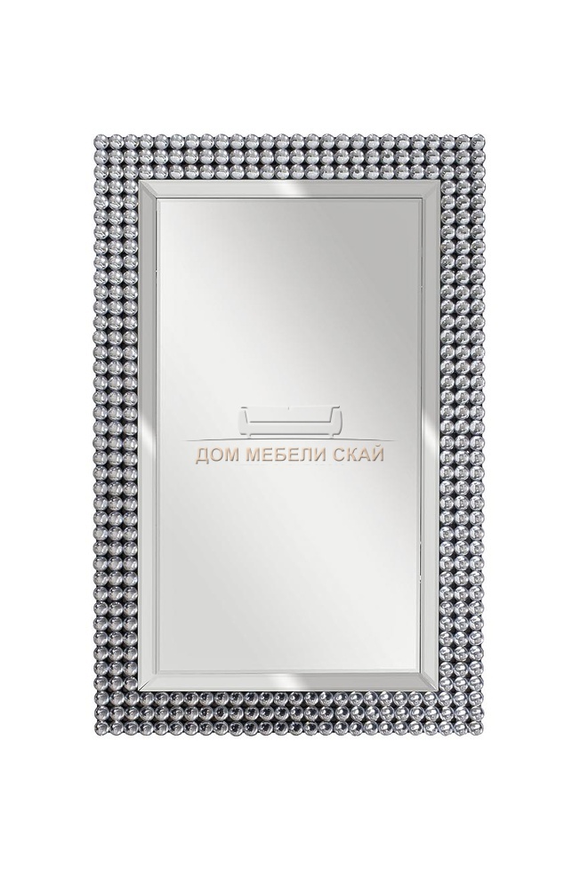 Зеркало прямоугольное 50SX-19003/1 в раме с кристаллами