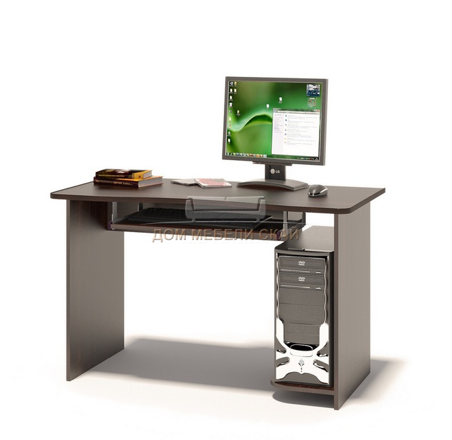 Компьютерный стол КСТ-04.1, венге
