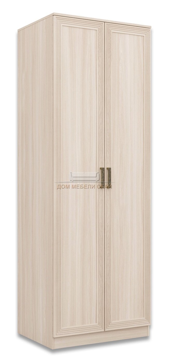 Шкаф 2-дверный для одежды Орион, шимо светлый/лен