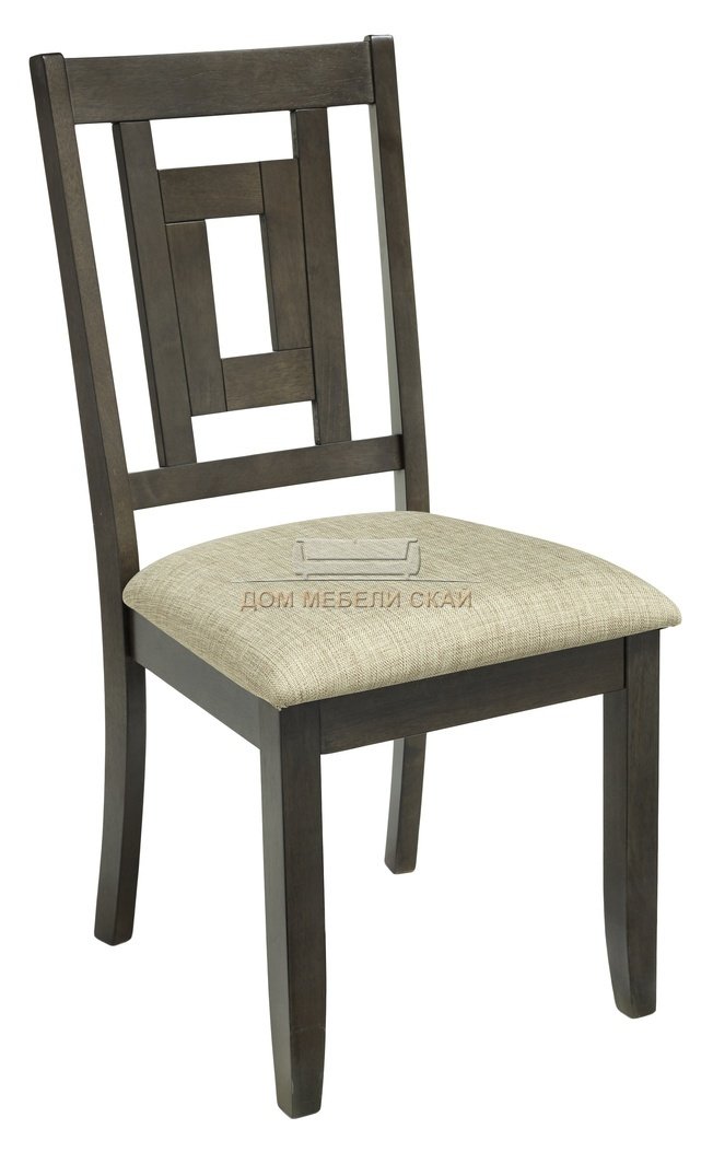 Стул LT C15382, charcoal рогожка светло-бежевого цвета