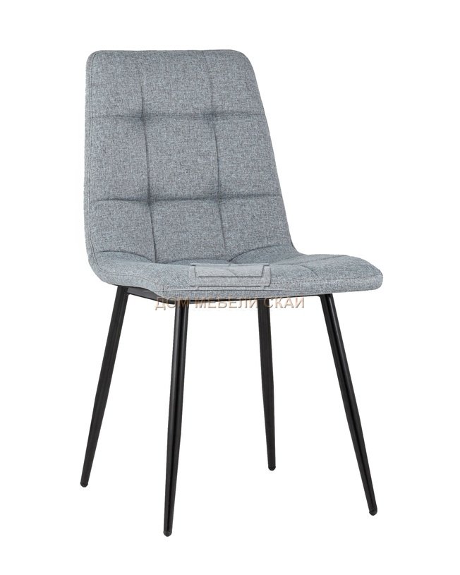 Стул Вольт, рогожка серо-голубого цвета