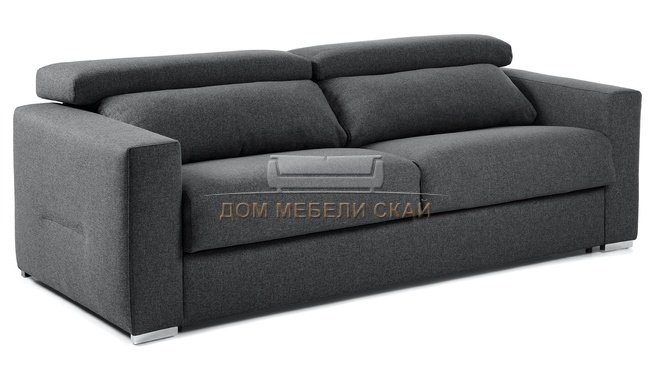 Диван-кровать Queen 140 visco, графит S312CH02