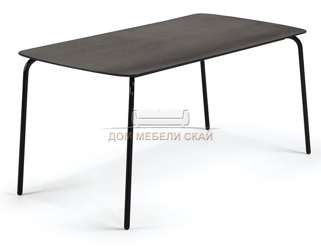 Стол обеденный Tramp 160x80, черный