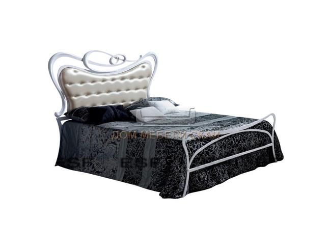 Кровать двуспальная 180х200 Sofia, белый