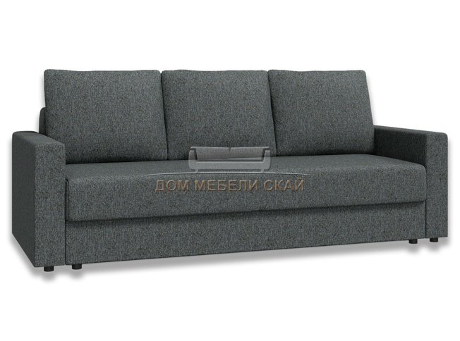 Диван-кровать Лира с боковинами БНП 1400, серый/рогожка