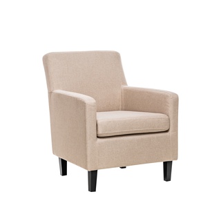 Кресло Leset Флетчер, бежевая рогожка Kiton 02