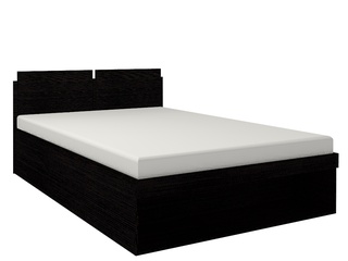 Кровать двуспальная 180х200 Hyper 1 с ПМ, венге