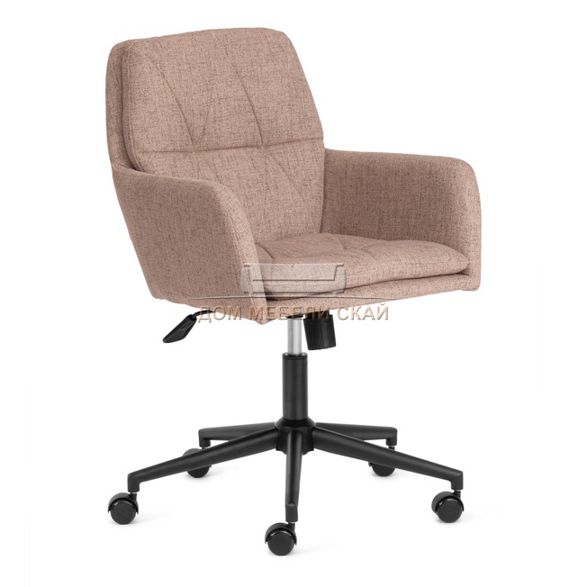 Кресло офисное GARDA, рогожка светло-коричневого цвета фостер 3
