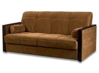 Диван-кровать Сантос 1600, коричневый