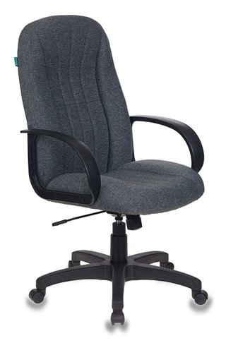 Кресло руководителя T-898, серая ткань