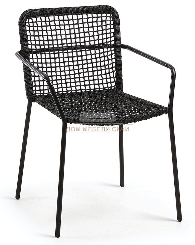 Стул-кресло Boomer, черного цвета