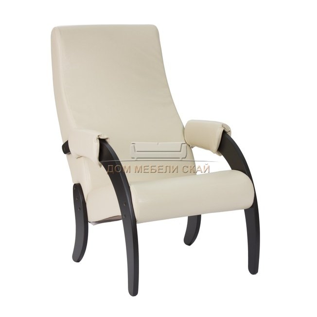 Кресло для отдыха Модель 61М, венге/polaris beige