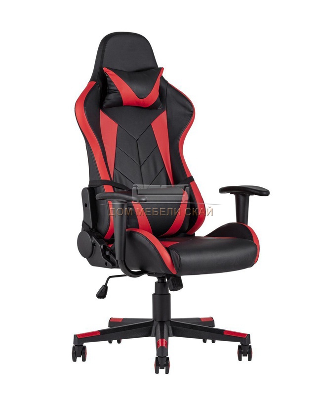 Кресло игровое TopChairs Gallardo, красное