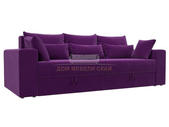 Диван-кровать Майами, фиолетовый/микровельвет