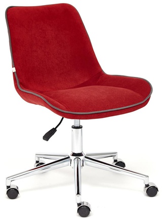Офисное кресло Style, бордовый велюр