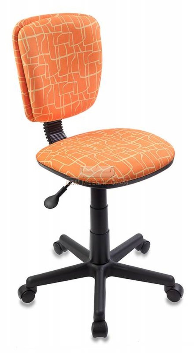 Кресло детское CH-204NX, оранжевая ткань