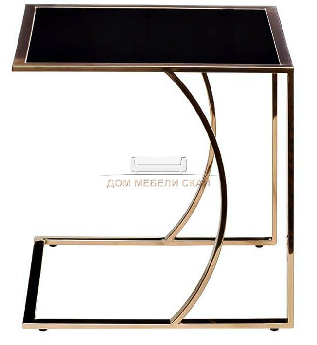 Журнальный стол на металлическом каркасе 13RX5076M-GOLD