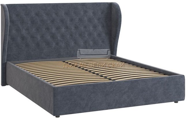 Кровать двуспальная 160x200 Жасмин, топаз