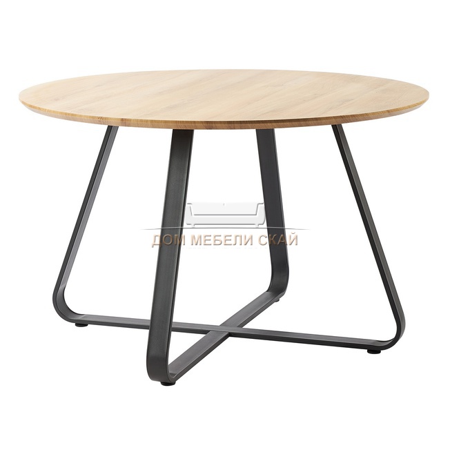 Стол обеденный круглый Toronto 120см, дуб