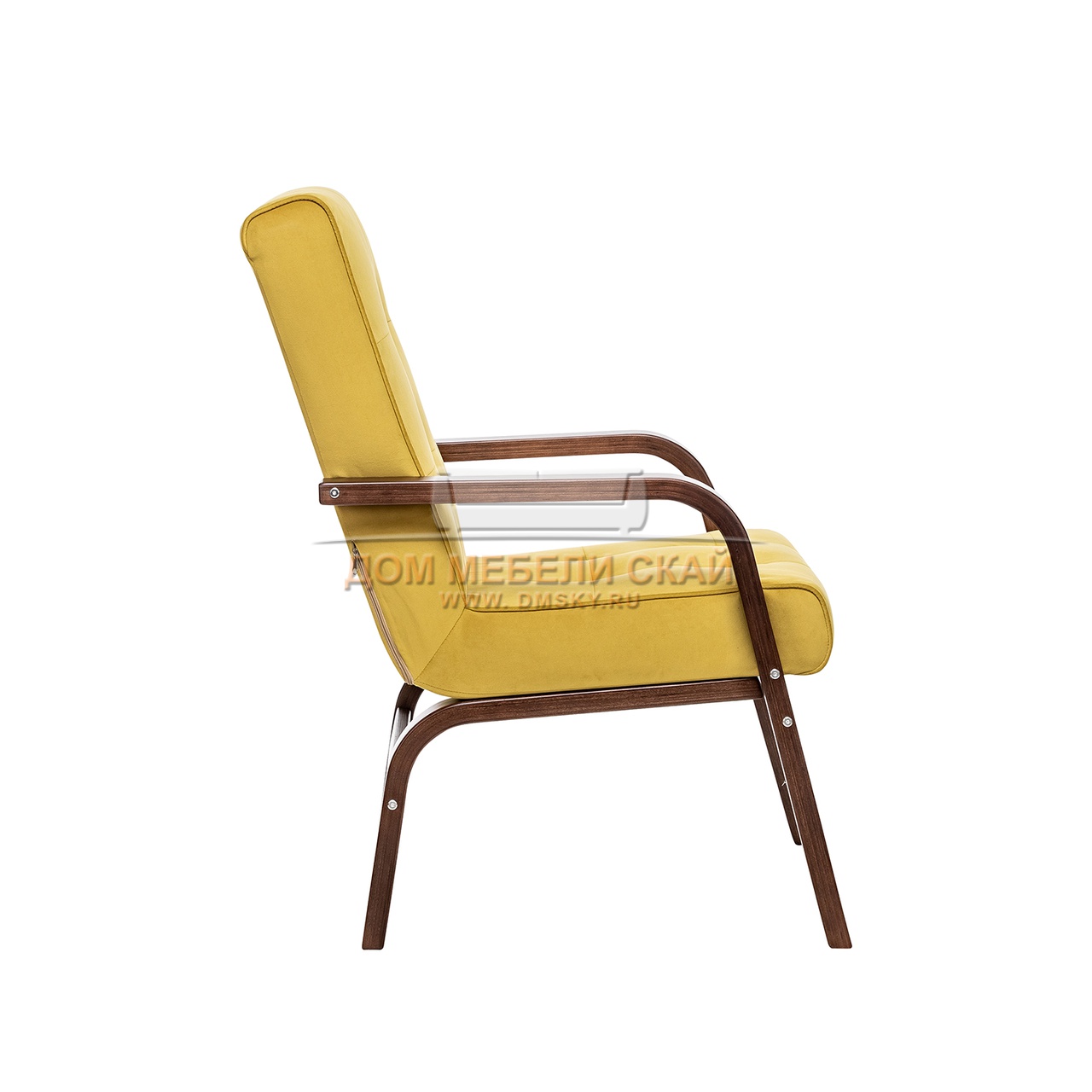 Кресло Leset Модена, велюр V28 желтый/орех текстура - купить в Москве  недорого по цене 14 800 руб. (арт. B10047326) | Дом мебели Скай