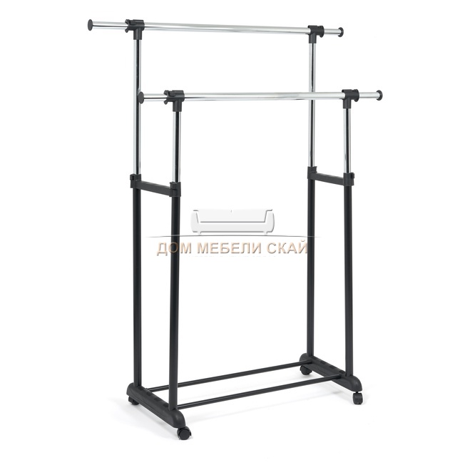 Вешалка NY-3295, хром/черный