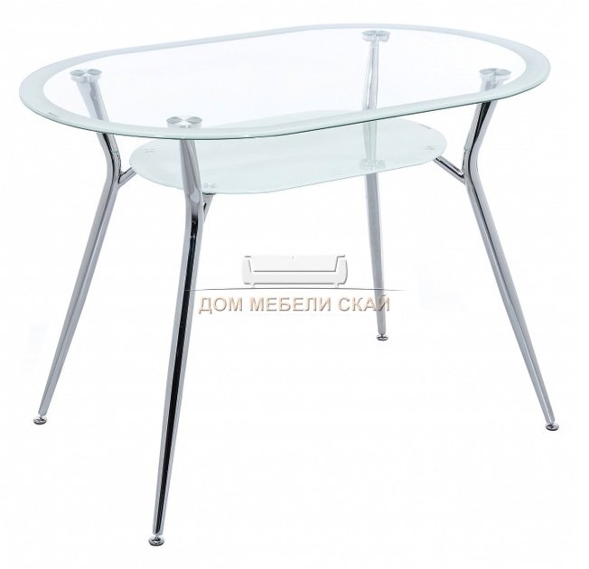 Стол обеденный со стеклом Tom 105