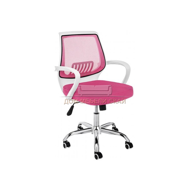 Офисное кресло Ergoplus, розовое