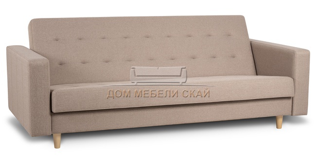 Диван-кровать Гарнет, рогожка бежевая ТД 434