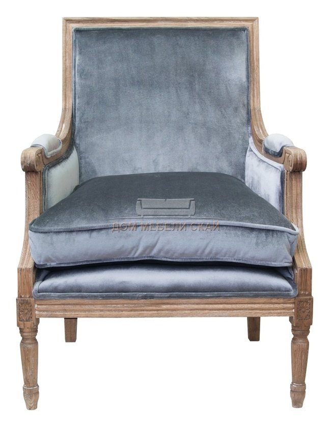 Кресло Coolman, grey velvet