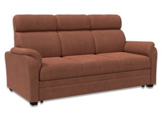 Диван-кровать Омега 1400, коричневый велюр