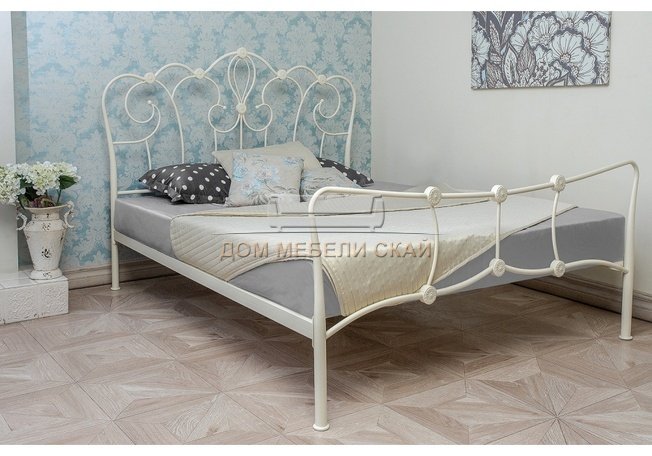 Кровать двуспальная металлическая Agata 160х200