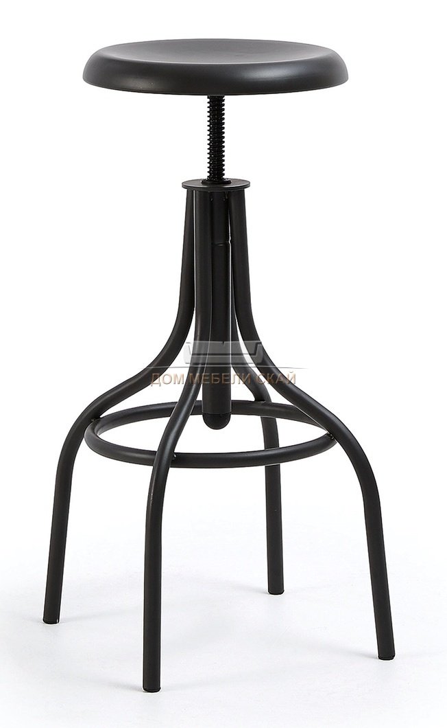 Барный стул Malisa, черного цвета