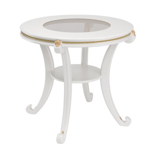 Стол журнальный Leset Глория С, дуб молочный