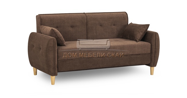 Диван-кровать Анита, велюр коричневый ТД 375