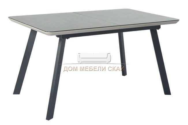 Стол обеденный раскладной DAKAR 140, мокка сатин/латте