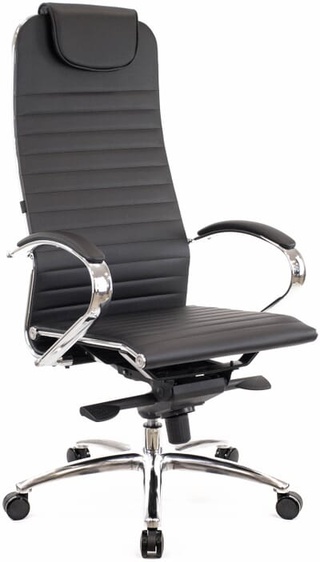 Офисное кресло Deco, черная экокожа