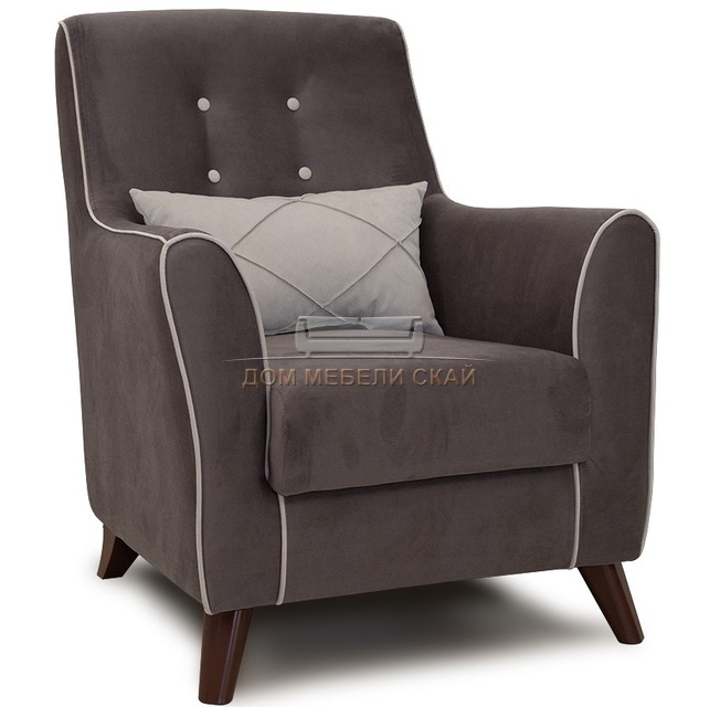 Кресло для отдыха Френсис, коричневое ТК 261
