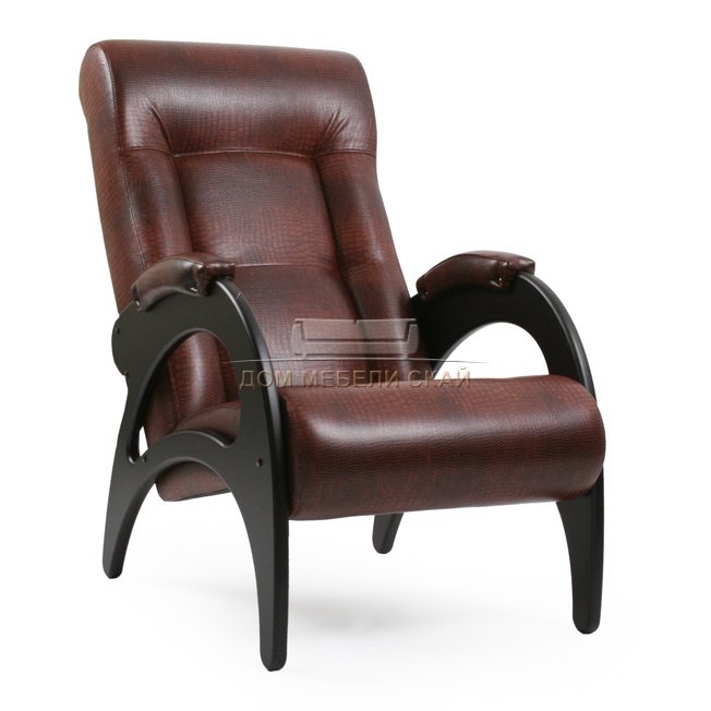 Кресло для отдыха Модель 41, б/л венге/antik crocodile
