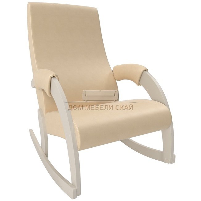 Кресло-качалка Модель 67М, дуб шампань/polaris beige