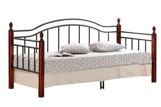 Кровать односпальная металлическая LANDLER 90x200