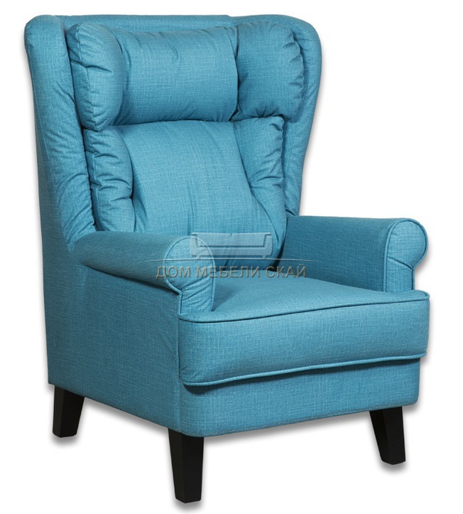 Кресло Комфорт, голубое
