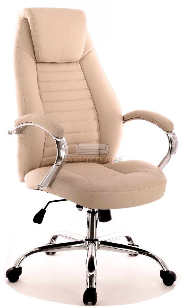 Кресло офисное Era TM, экокожа бежевая