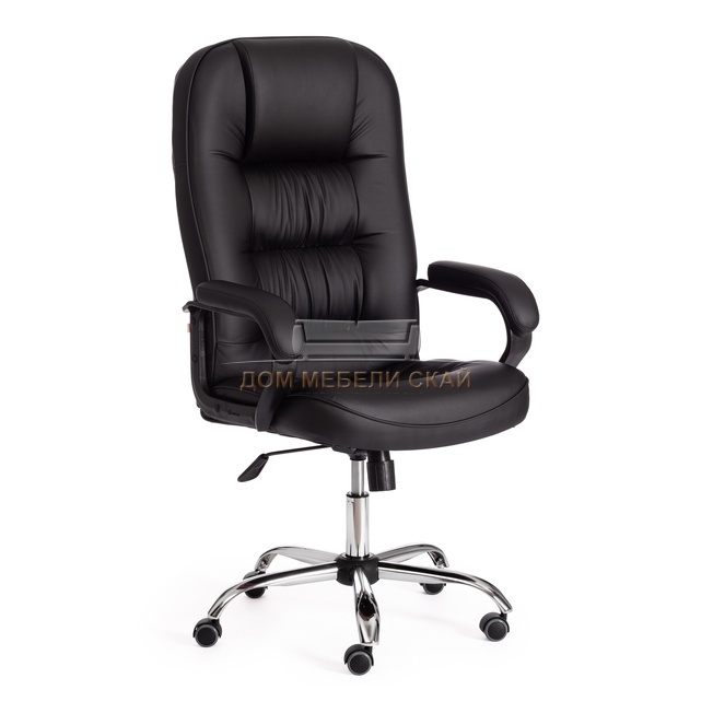 Кресло офисное CH9944, черная экокожа 36-6