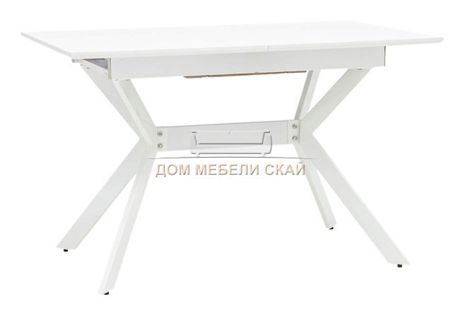 Стол обеденный раздвижной Орландо 1200, белый