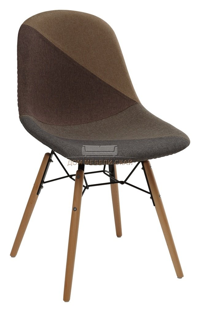 Стул BONNIE, pk35 рогожка коричневого цвета