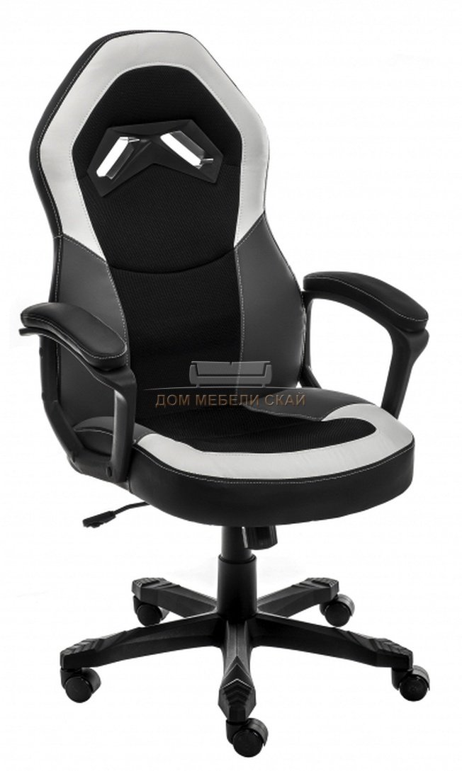 Компьютерное кресло Ultra, черное/белое